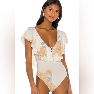 NWOT Free People Intimately Matilda Body Suit, Size M